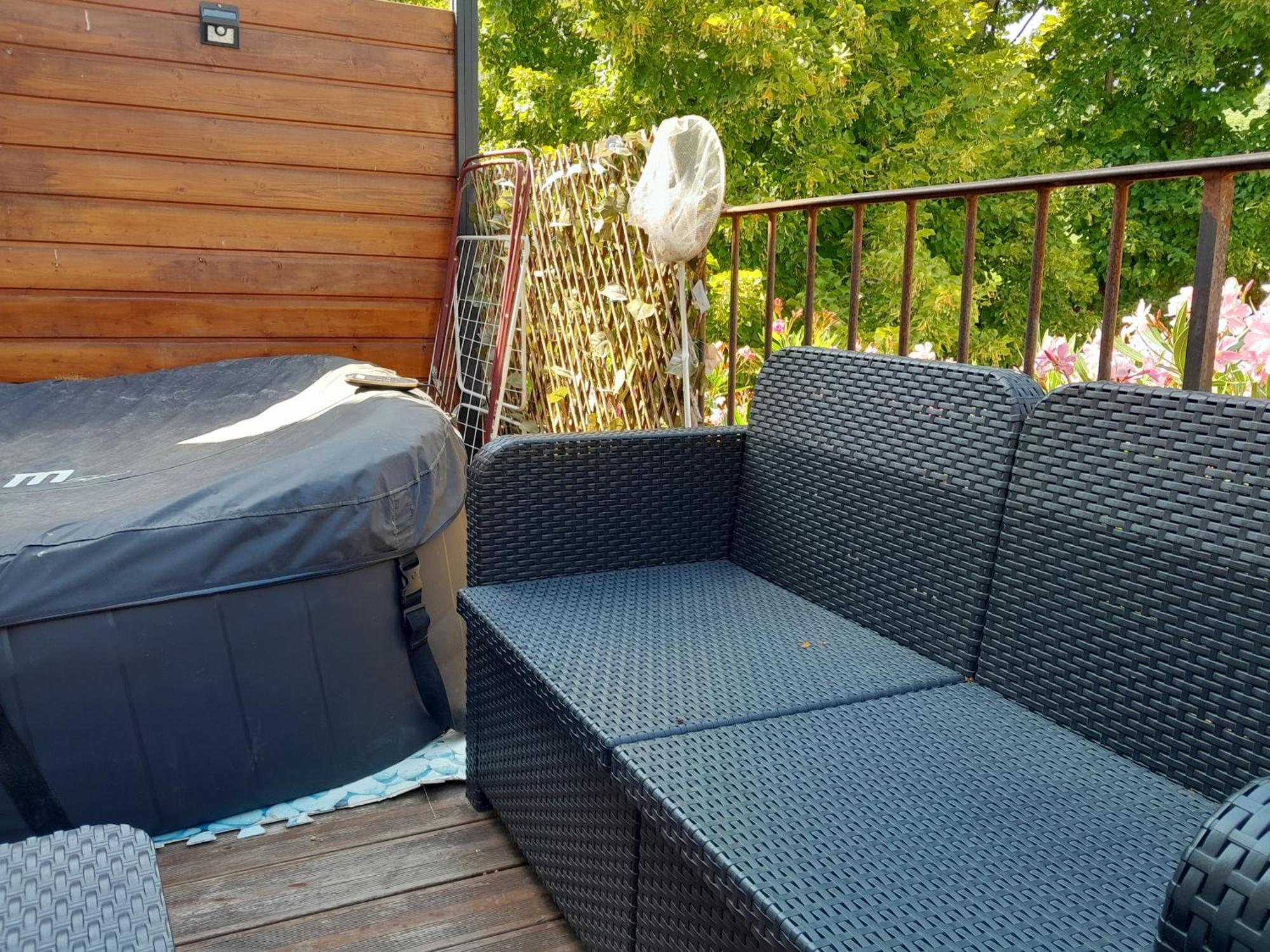 La Terrasse Aux Hirondelles Maison 80M2 2 Chambres 2 Salles De Bains Lagorce  Dış mekan fotoğraf